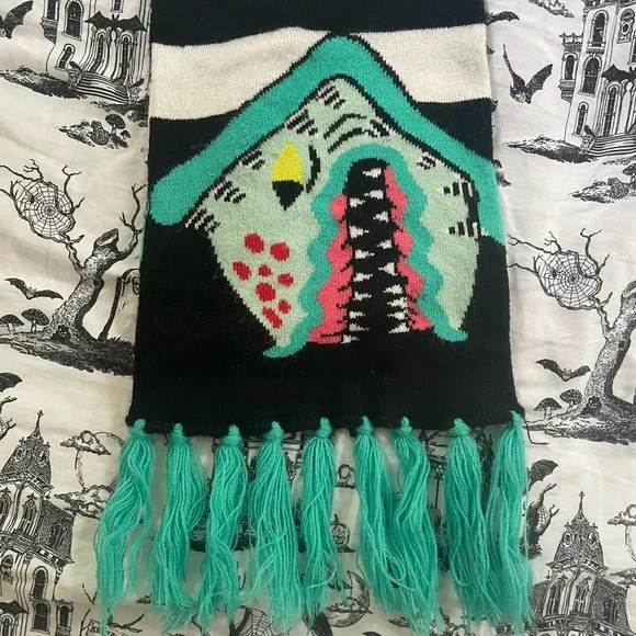 Beetlejuice Sandworm Knit Scarf - Picture 2 of 2
